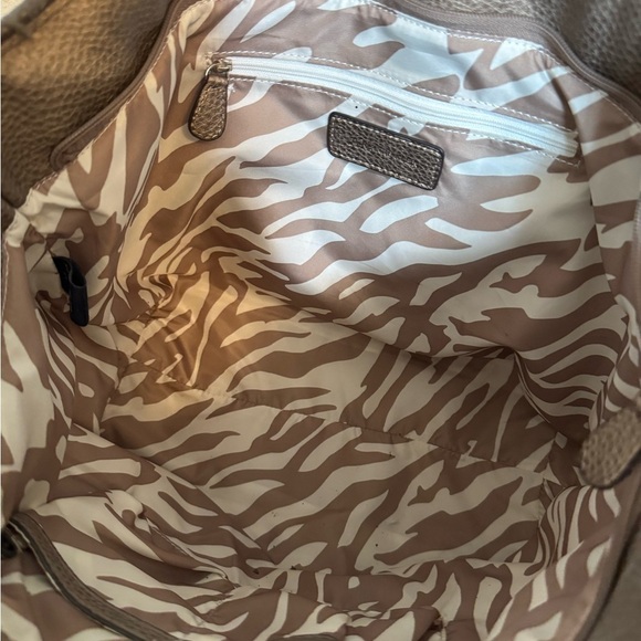 AK Anne Klein Zebra Print Tote Bag - Picture 3 of 7